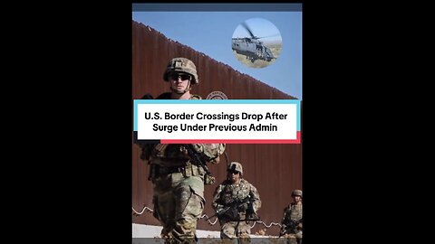 U.S. Border Crossings Drop Nearly 100% in 2025