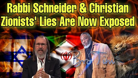Rabbi Schneider & Christian Zionists’ Lies Are Now Exposed
