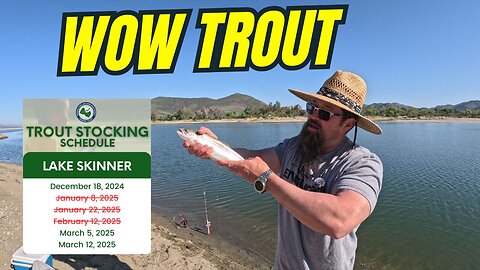 Lake Skinner | Trout Stocking | Fishing Report 