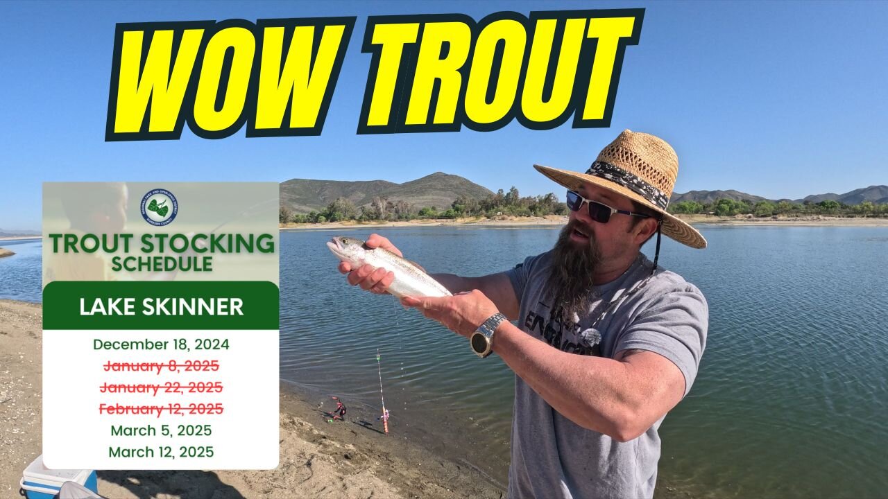 Lake Skinner | Trout Stocking | Fishing Report