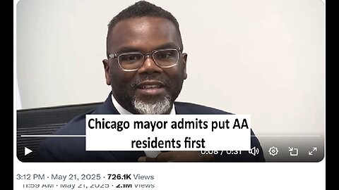 Chicago Mayor admits he puts AA first