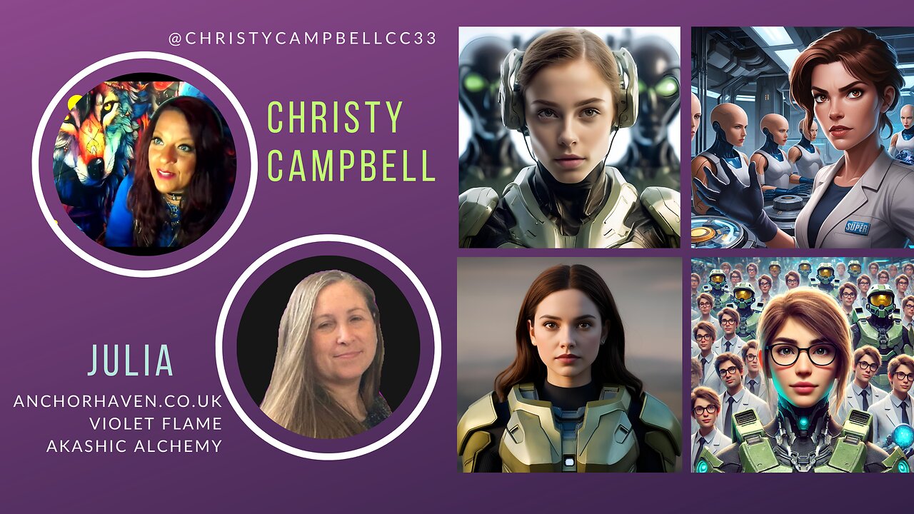 Anchorhaven meets Christy Campbell - Psionic Super Soldier, Psychic Channel Light Language Reiki