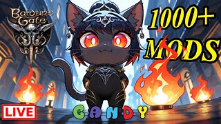 😺 1000+ Mods Baldur's Gate 3 With Candy Bottom! ( Tactician mode )