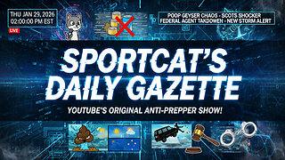 Sportcat's Daily Gazette | Poop Geysers & Federal Drop-Kicks: The End is Nigh 💩🏃‍♂️