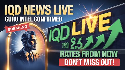 IQD Update 🚨 Iraqi Dinar News LIVE Guru Intel Rates From This Moment Now Confirmed!
