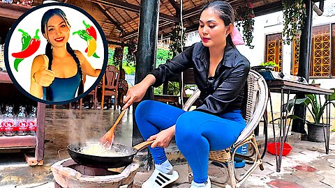 Watch how I make crispy fried fish and veggies outdoors, my hometown style