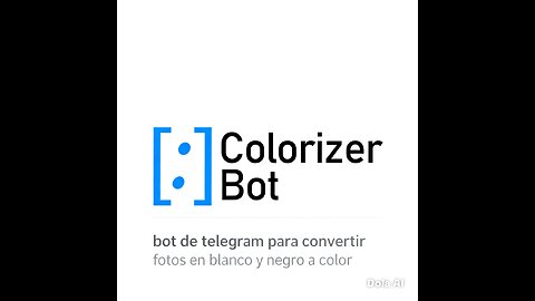 Bot de telegram para convertir fotos blanco y negro a color
