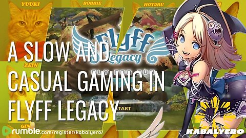 🔴 Flyff Legacy Gameplay! A Slow and Casual Gaming in Flyff Legacy! 🎮 Thank You For Watching