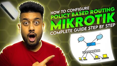 MikroTik Policy Based Routing for Link Redundancy | MikroTik Series