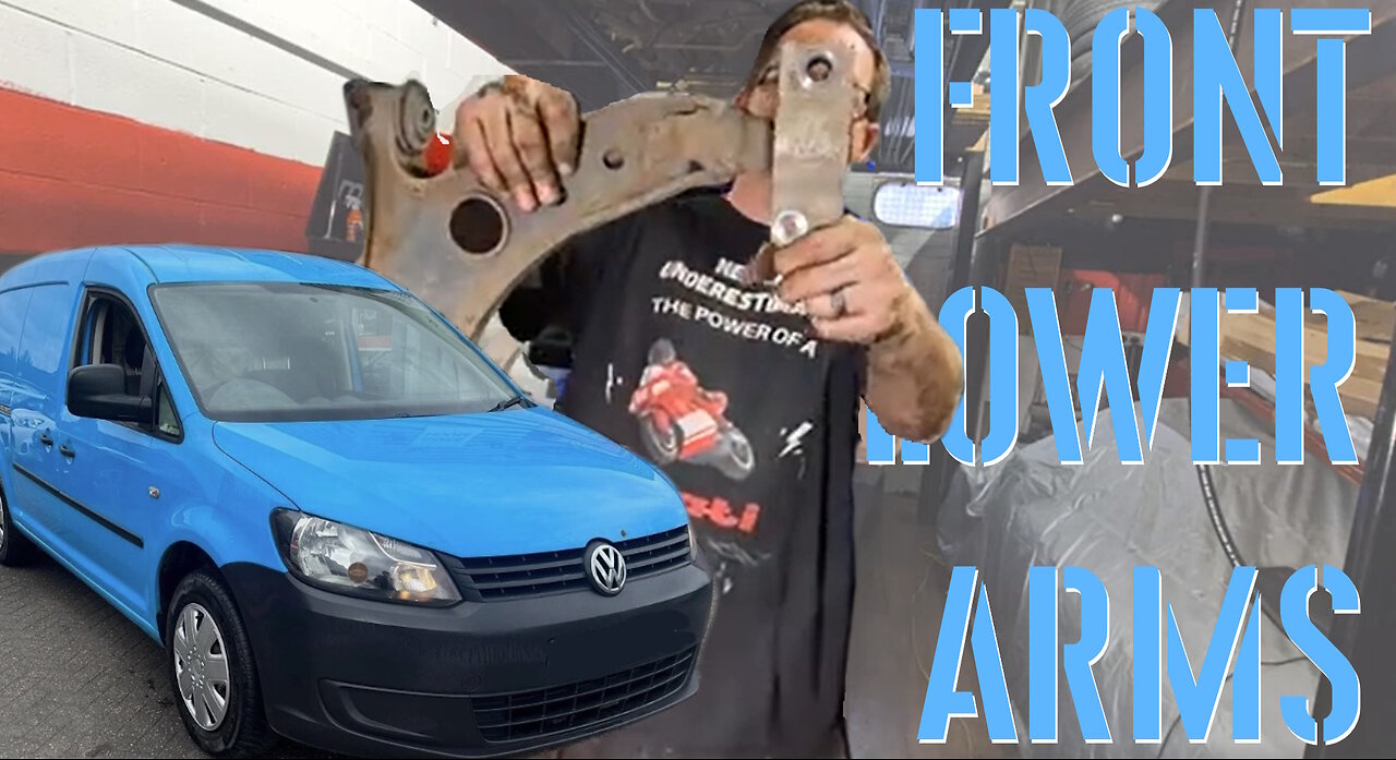 VW Caddy Front Lower Arms replacement