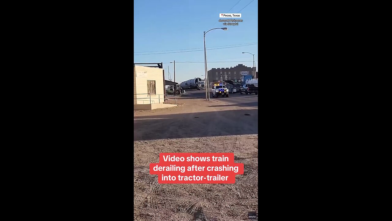 Live train accident