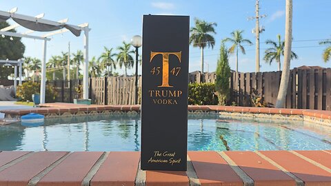 🇺🇸 Unboxing Trump Vodka | Commemorative First Run 45 47(Special Edition) (750 ml)