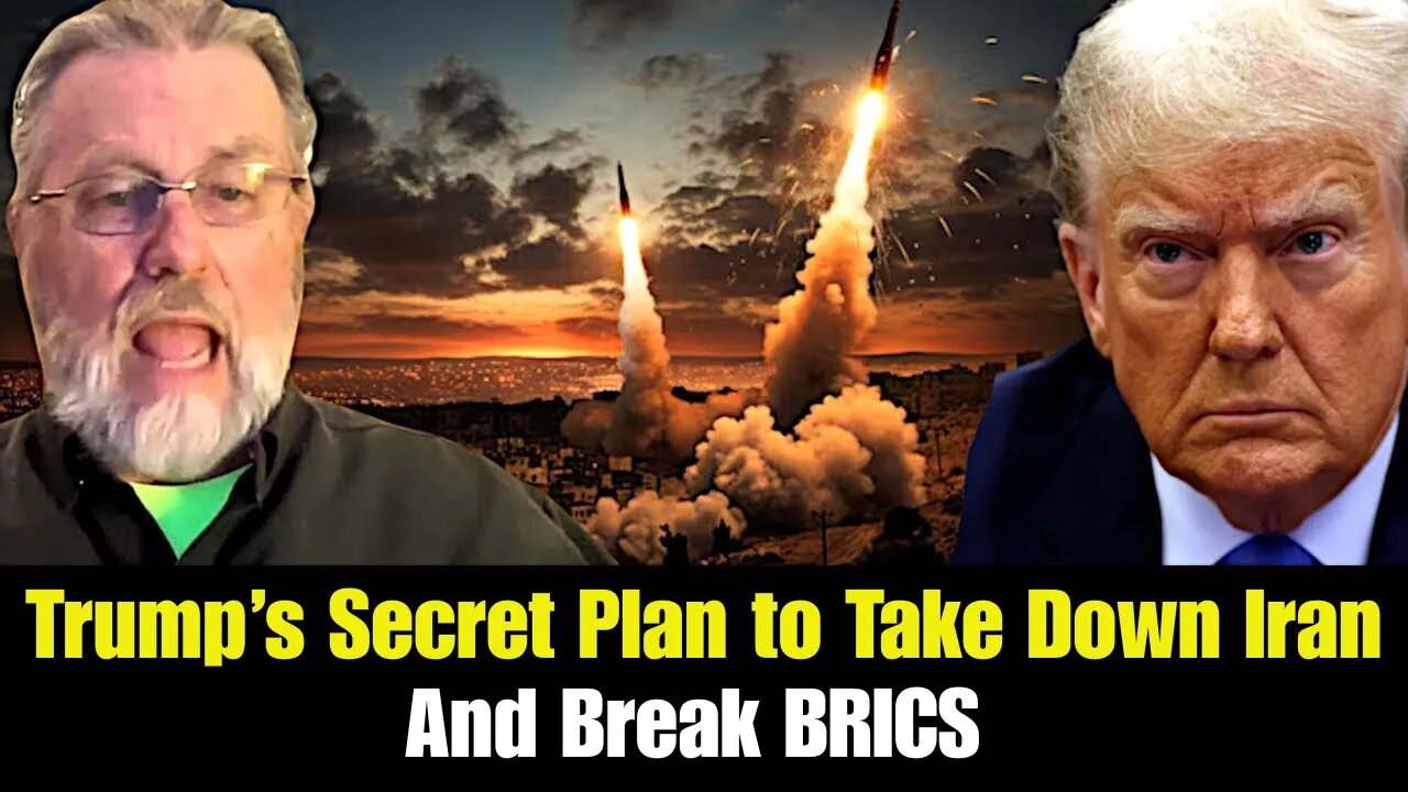 Larry Johnson Exposes Trump’s Shocking Plan to Cripple Iran and Shatter the BRICS Alliance