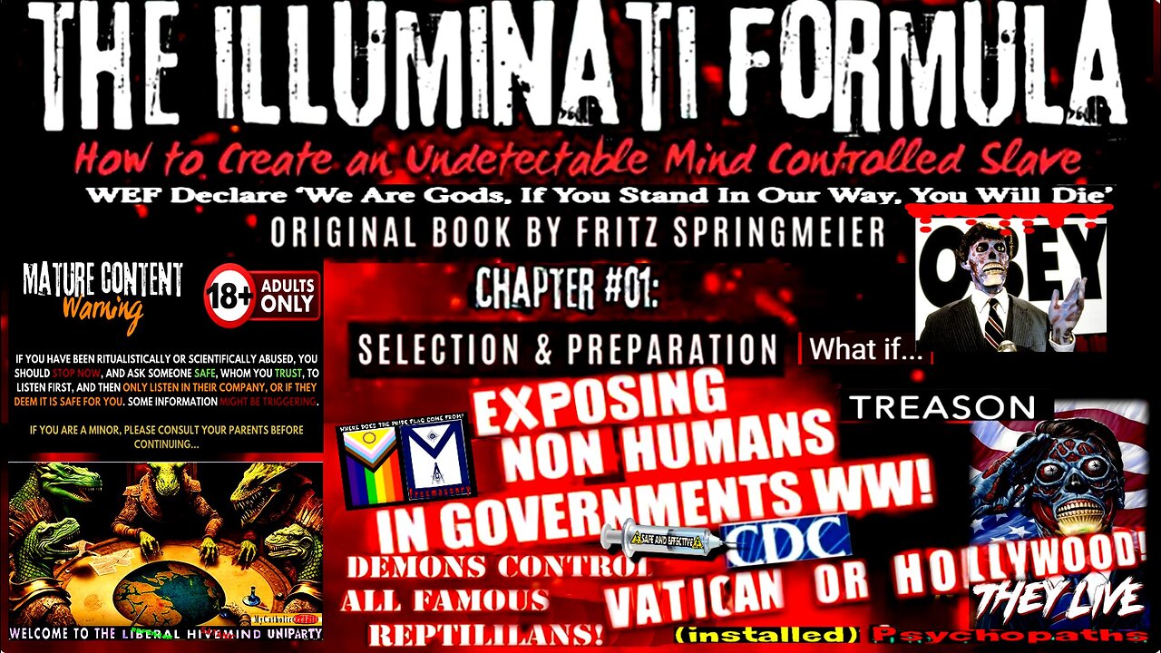 The Illuminati Formula: Chapter #01 - Selection & Preparation of Candidate #mkultra #monarch