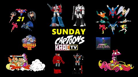 Sunday Cartoons Stream 8AM Eastern