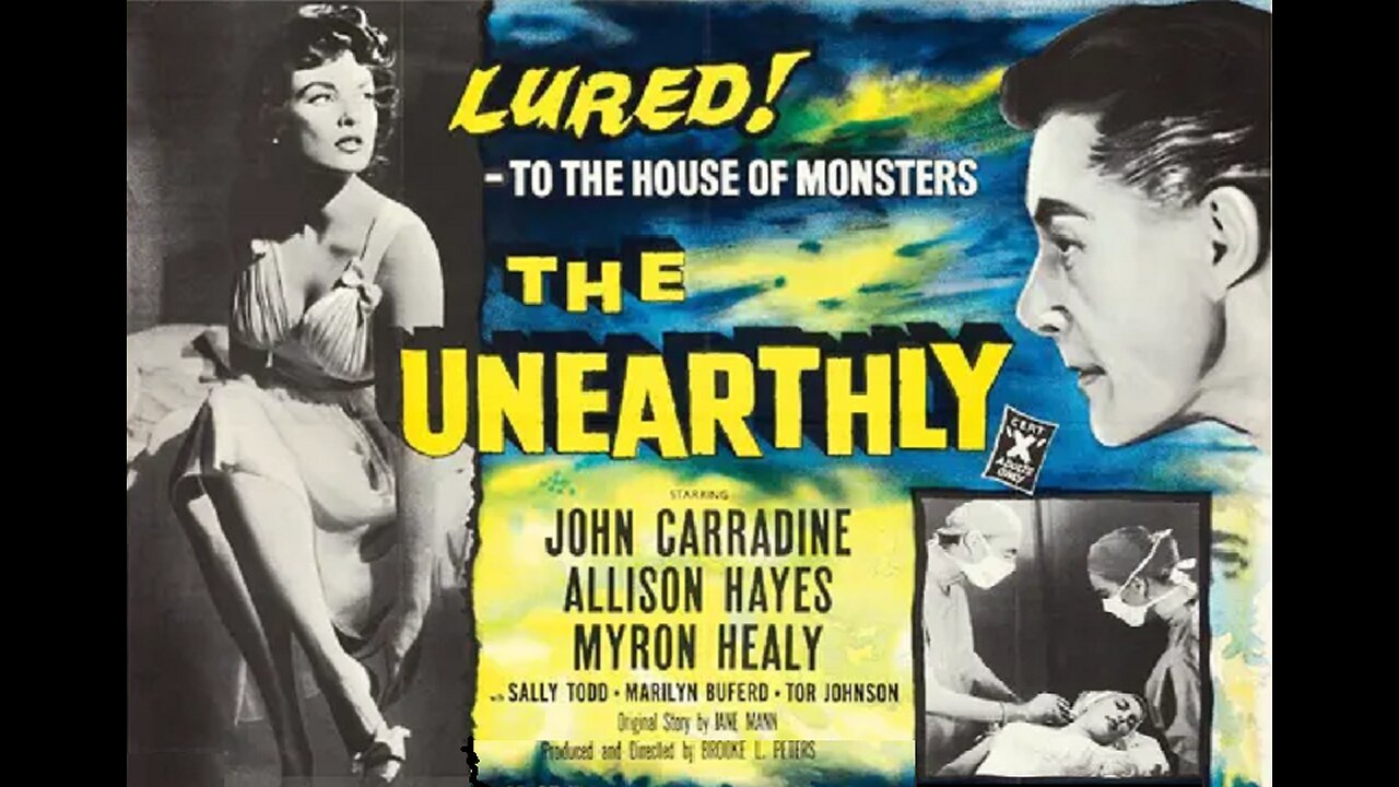 THE UNEARTHLY 1957 Mad Doctor's Brain Experiment Creates Grotesque Zombies FULL MOVIE HD & W/S
