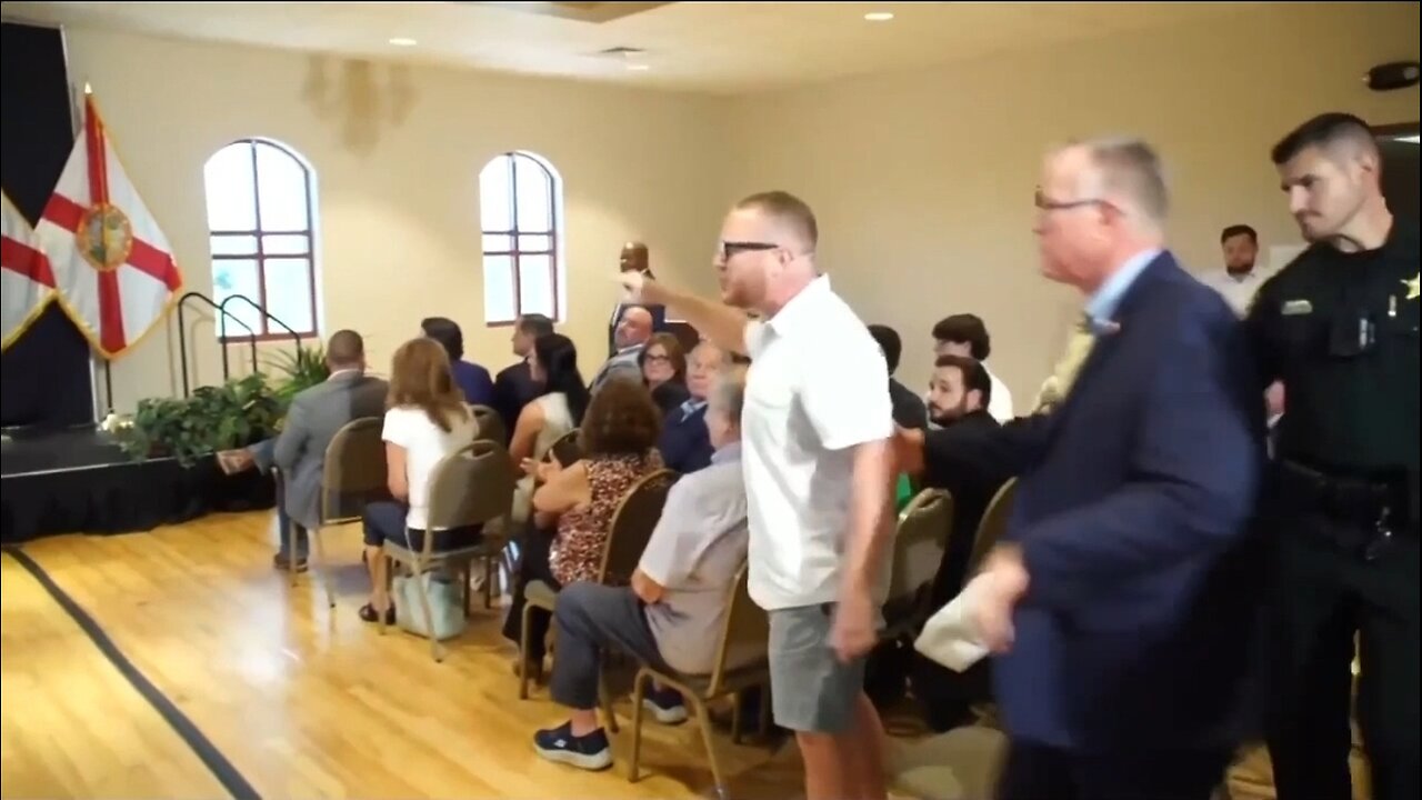 Lunatic Leftist Starts Screaming As Gov DeSantis Remembers Hulk Hogan