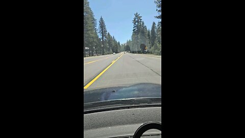 YELLOW PAINT SPRAYED ALL OVER HIGHWAY 50
