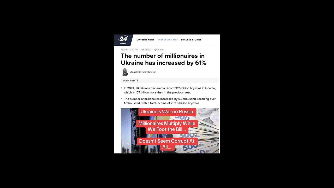 Number of millionaires has increased by 6,000+, since 1 year ago… I wonder why…?