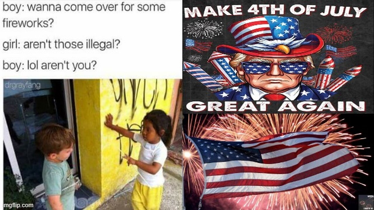 Happy 4th of July to all my Deplorable MAGA Trash Followers !!