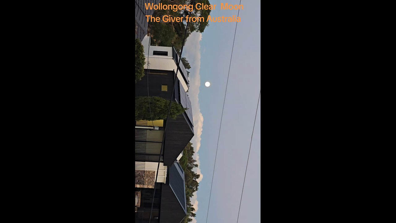 Clear Moon Towradgi NSW Australia