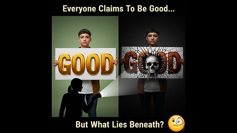 ✅ “When ‘Good’ Becomes Dangerous: Unmasking False Virtue”