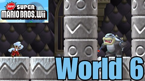🎮 New Super Mario Bros. Wii – Part 6: Into the Madness of World 6! 🌋🔥