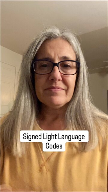 Signed Light Language - What do you feel?