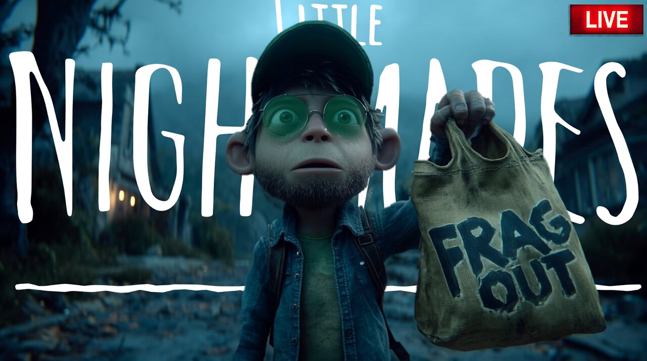 🟢 PART II - LITTLE NIGHTMARES II 😱 FRAG Does NOT Play Horror Games! [Rumble Premium Exclusive]