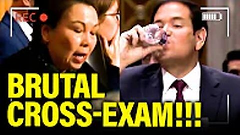 🚨Rubio FOLDS under AGGRESSIVE CROSS-EXAM at Hearing