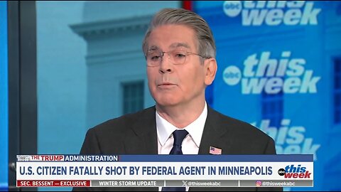 Scott Bessent OBLITERATES ABC’s Jon Karl Over Minneapolis Shooting