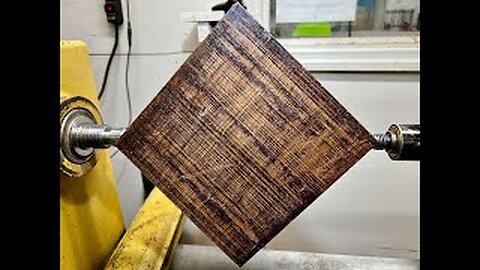 If Wood and Stone Had a Baby - Orange Agate Woodturning - This wood is Crazy.