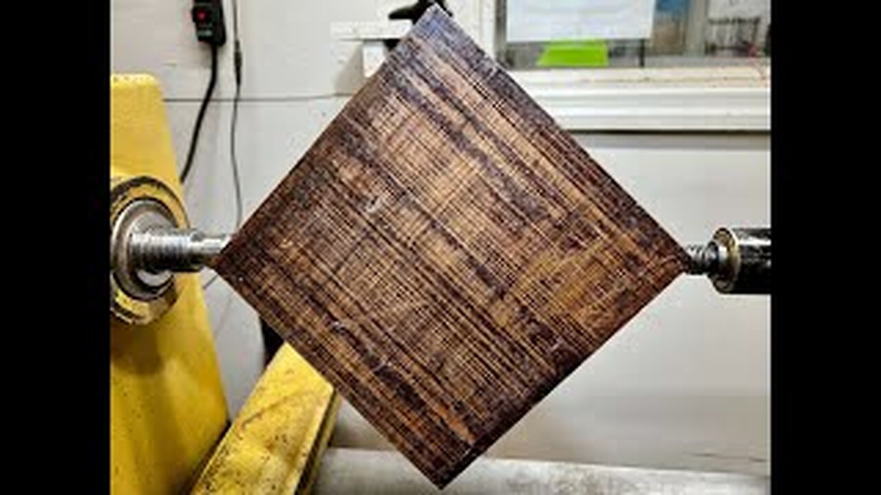 If Wood and Stone Had a Baby - Orange Agate Woodturning - This wood is Crazy.