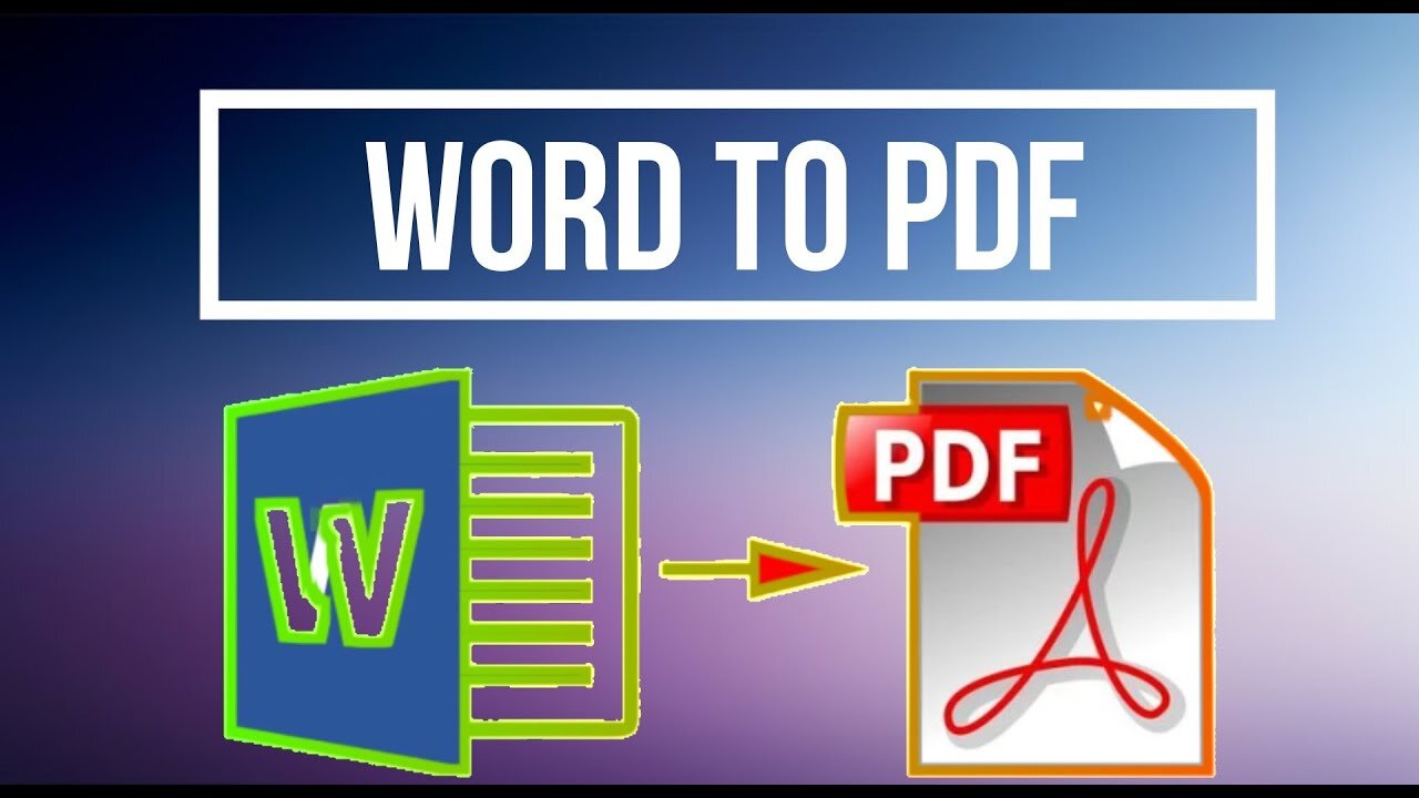 Word to PDF Salvare PDF direct din Office