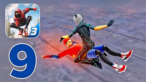Spider Fighter 3: Hero Game - Gameplay Walkthrough Part 9 - Pizza Delivery (iOS, Android)