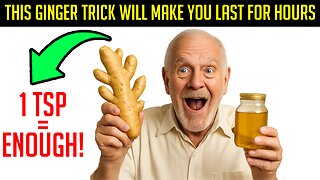 Even If You’re 80, This Ginger Mix Will Keep Your Wife Happy for HOURS!