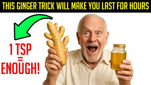 Even If You’re 80, This Ginger Mix Will Keep Your Wife Happy for HOURS!