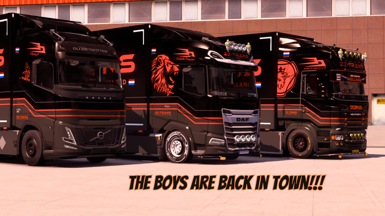 The boys are back in town!!!