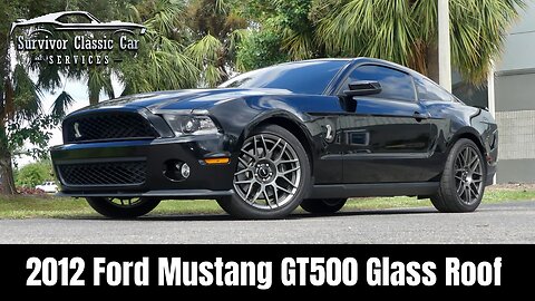 🔥 2012 Shelby GT500 Mustang – 5,400 Miles! Supercharged 5.4L V8, 6-Speed, Glass Roof