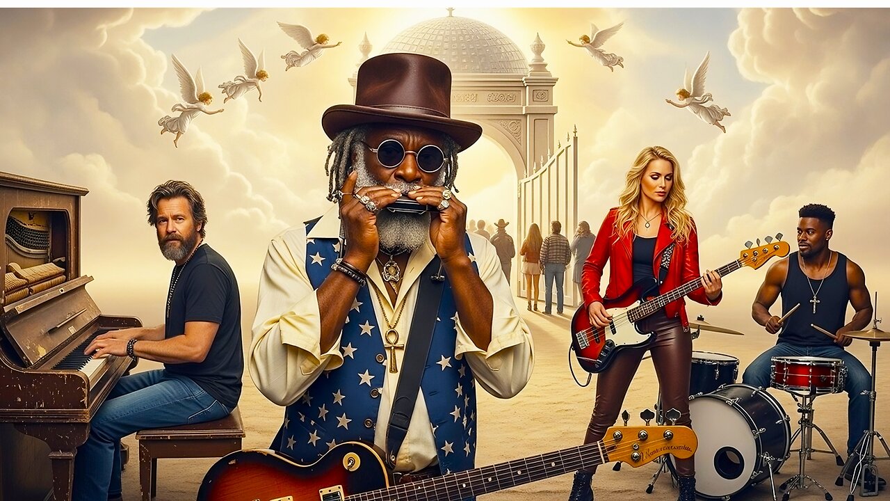 When the Saints Go Marching In - Gospel Blues. Oh when the harp wails so strong.