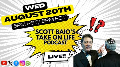 Scott Baio's Take On Life - Live Podcast