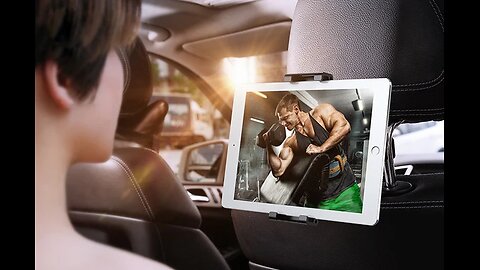 Universal Car Headrest Phone_Tablet Holder