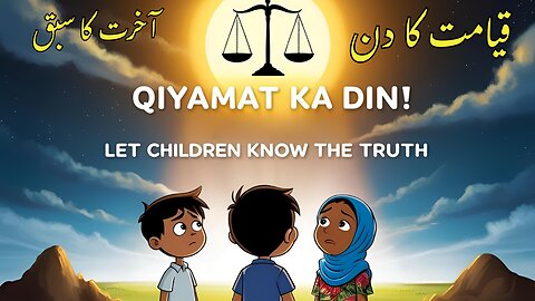 بچوں کے لیے قیامت کا سچا سبق! دیکھیں آخرت کی حقیقت اسلامی کارٹون میں