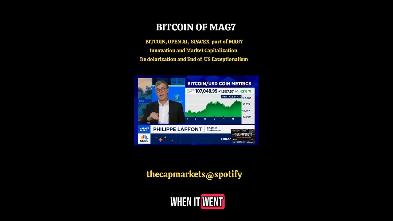BITCOIN AS PART OF MAG 7