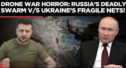 Ukraine Bleeds Under Russian Drone Assault — West Sends Fragile Fishing Nets