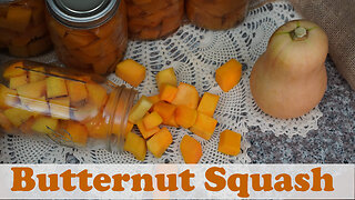 How to Can Butternut Squash