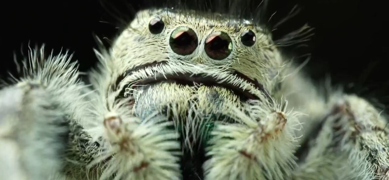 We should not be afraid of spiders since most of them are harmless