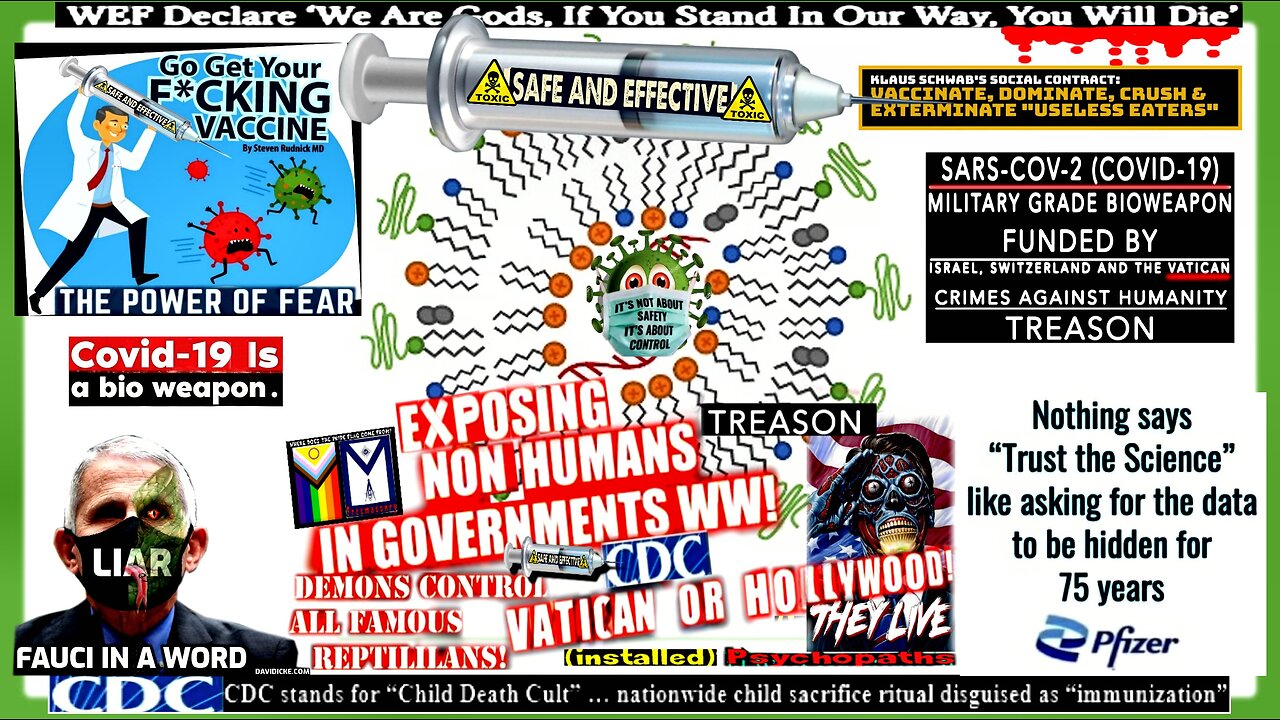 The Nefarious Science Behind the Clot Shots (Psychopathic compilation version)