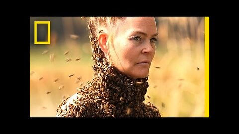 She Dances With 10,000 Bees on Her Body