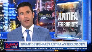 TRUMP DESIGNATES ANTIFA AS TERROR ORG